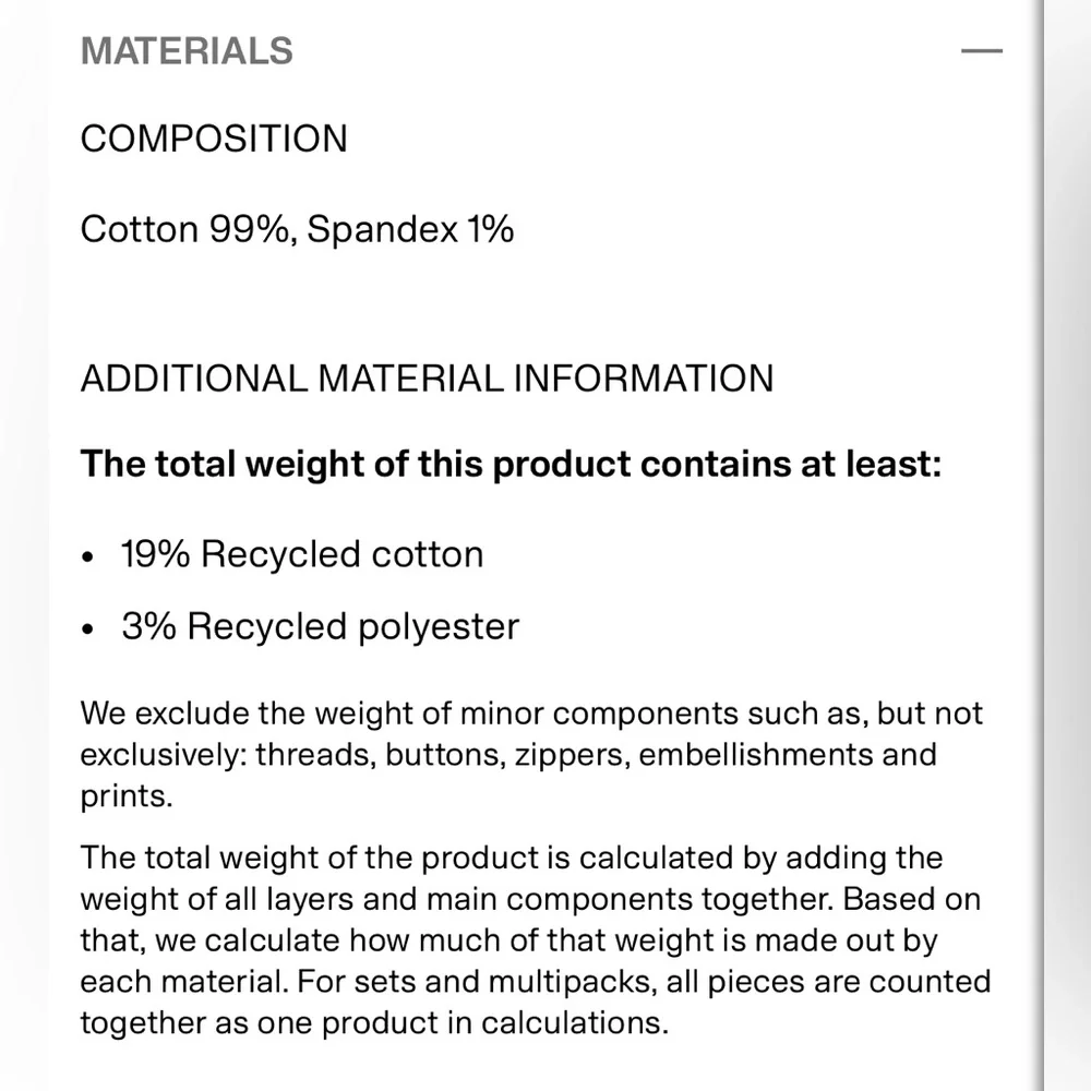H&M High rise slim straight leg jeans - Picture 6 of 7